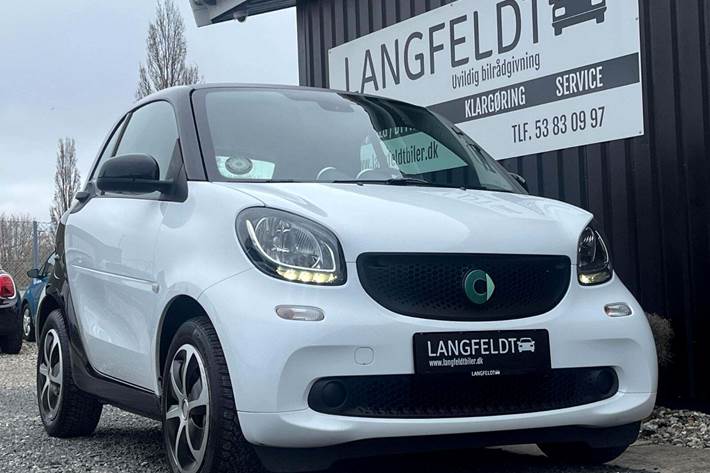 Hvid Smart Fortwo fra 2015