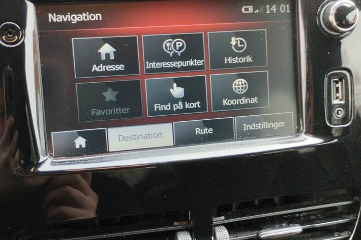 Sort Renault Ny Clio fra 2013