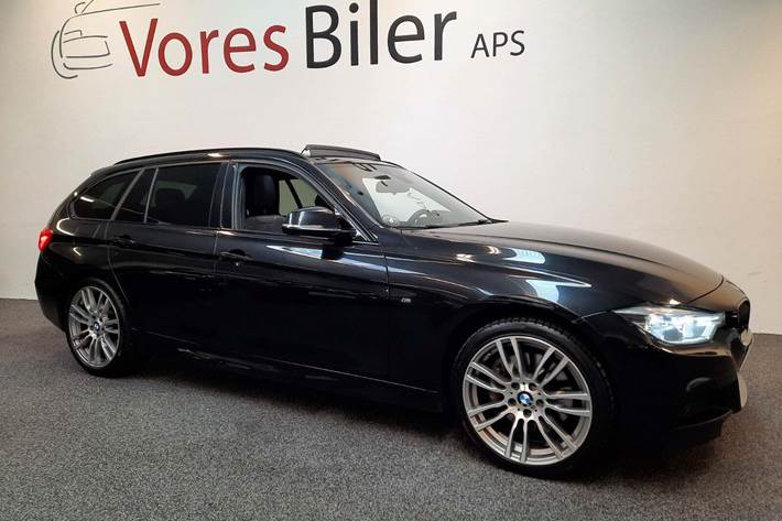 Grå BMW 340i fra 2016