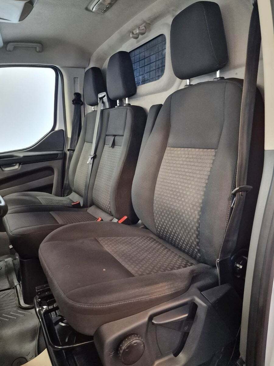 Hvid Ford Transit Custom 300L fra 2019