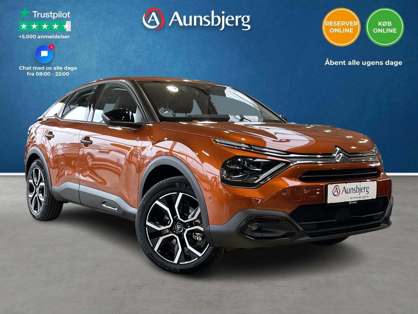 Kobber Citroën ë-C4 fra 2022