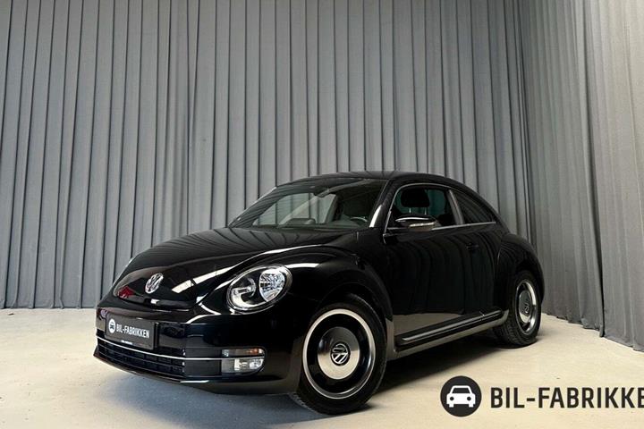 Grå VW The Beetle fra 2013