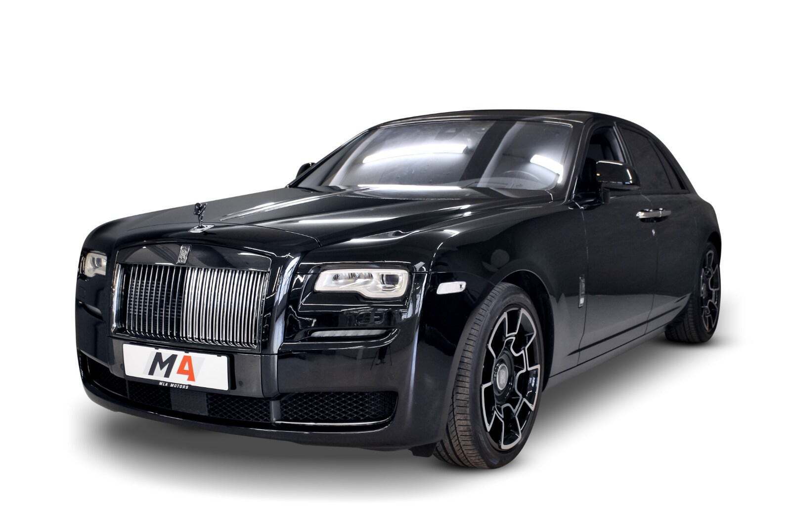 Grå Rolls Royce Ghost fra 2017