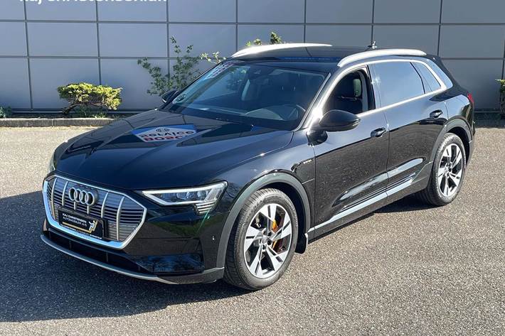 Sort Audi e-tron fra 2020