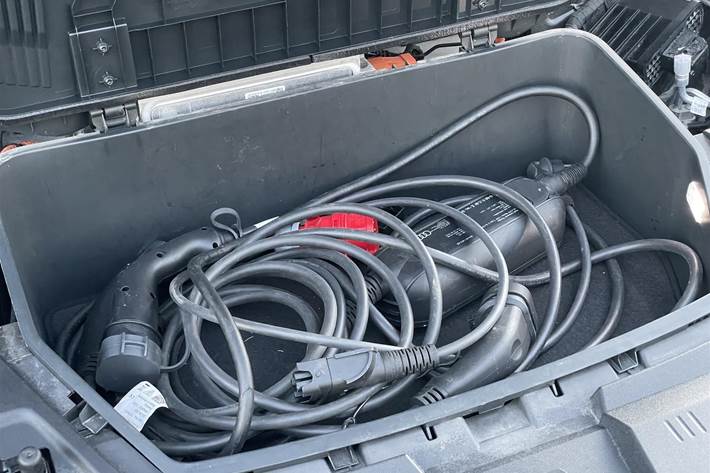 Sort Audi e-tron fra 2020