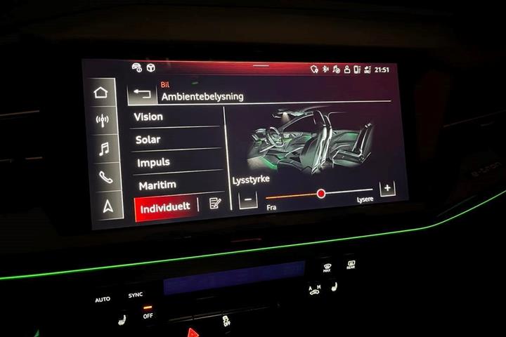 Sort Audi Q4 e-tron fra 2022