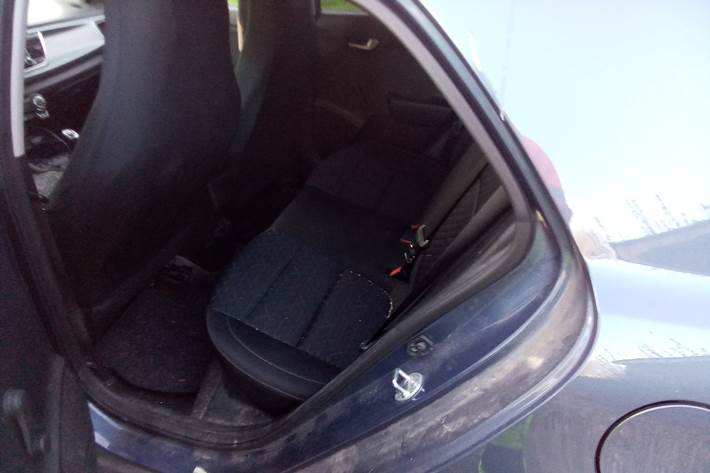 Blå Kia Rio fra 2019