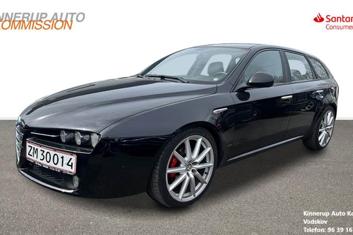 Sort Alfa Romeo 159 fra 2006