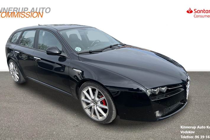 Sort Alfa Romeo 159 fra 2006