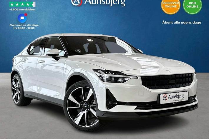 Grå Polestar 2 fra 2021