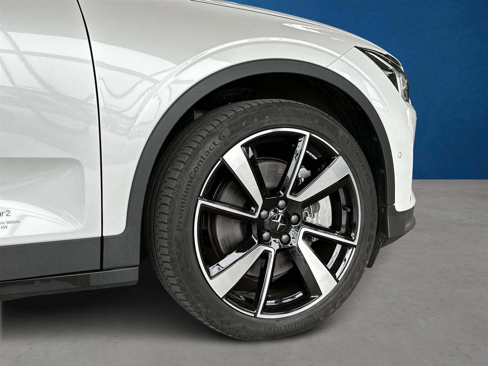 Grå Polestar 2 fra 2021