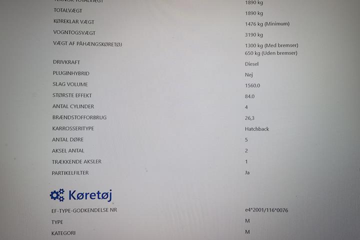 undefined Volvo V40 fra 2012