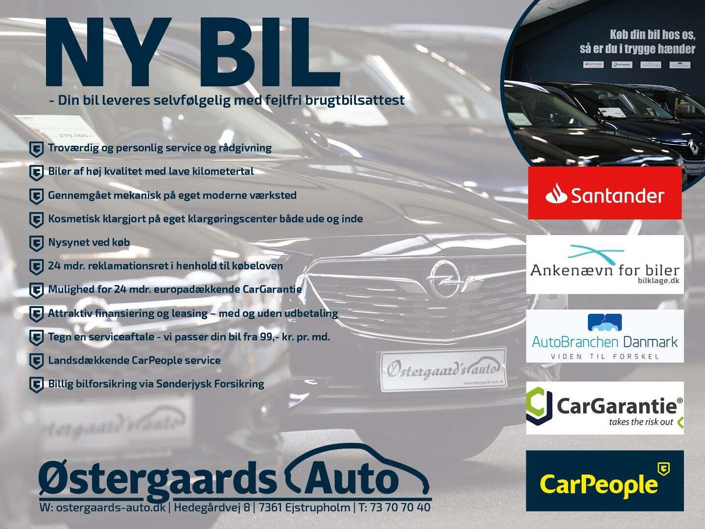 Brun VW Tiguan fra 2017