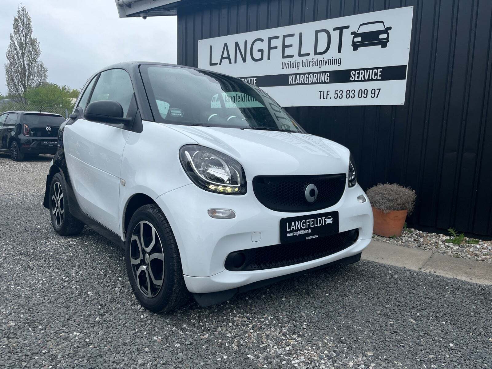 Hvid Smart Fortwo fra 2015