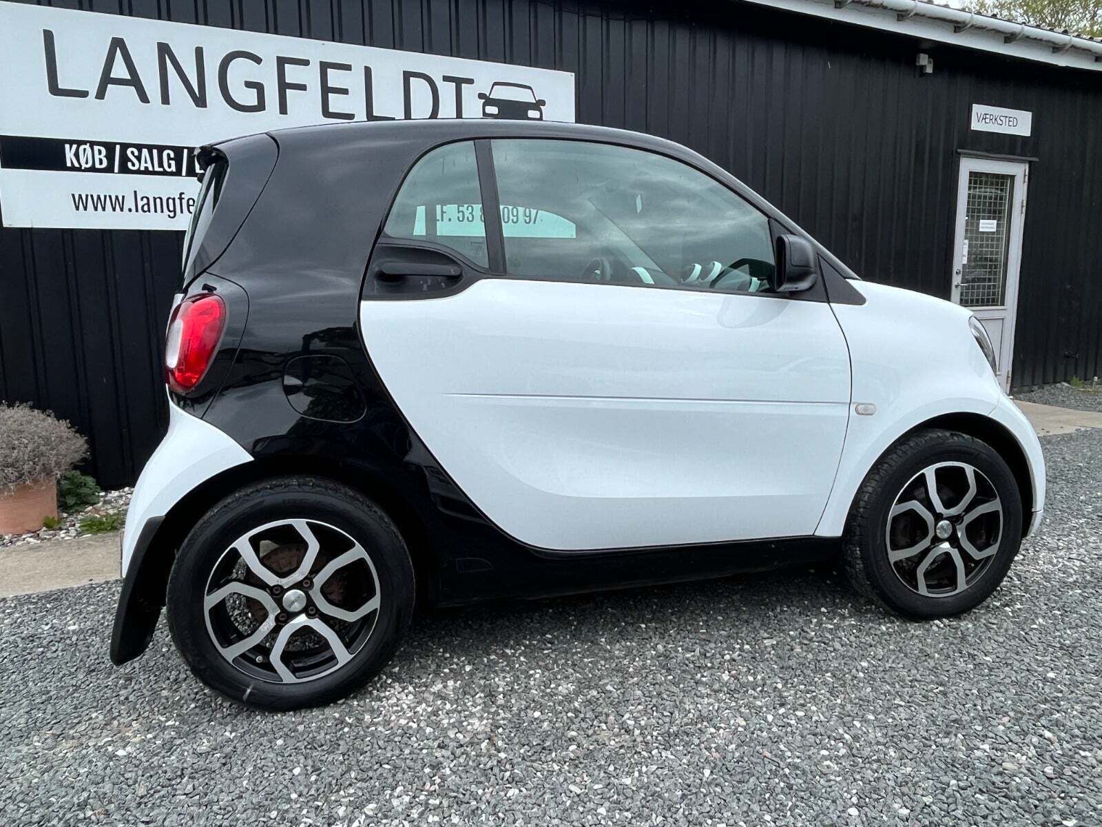 Hvid Smart Fortwo fra 2015