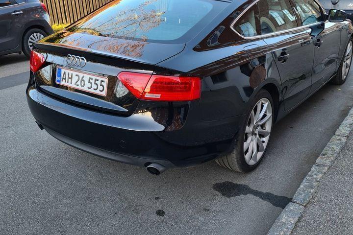 Sort Audi A5 Sportback fra 2013