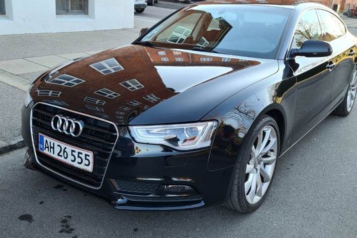 Sort Audi A5 Sportback fra 2013
