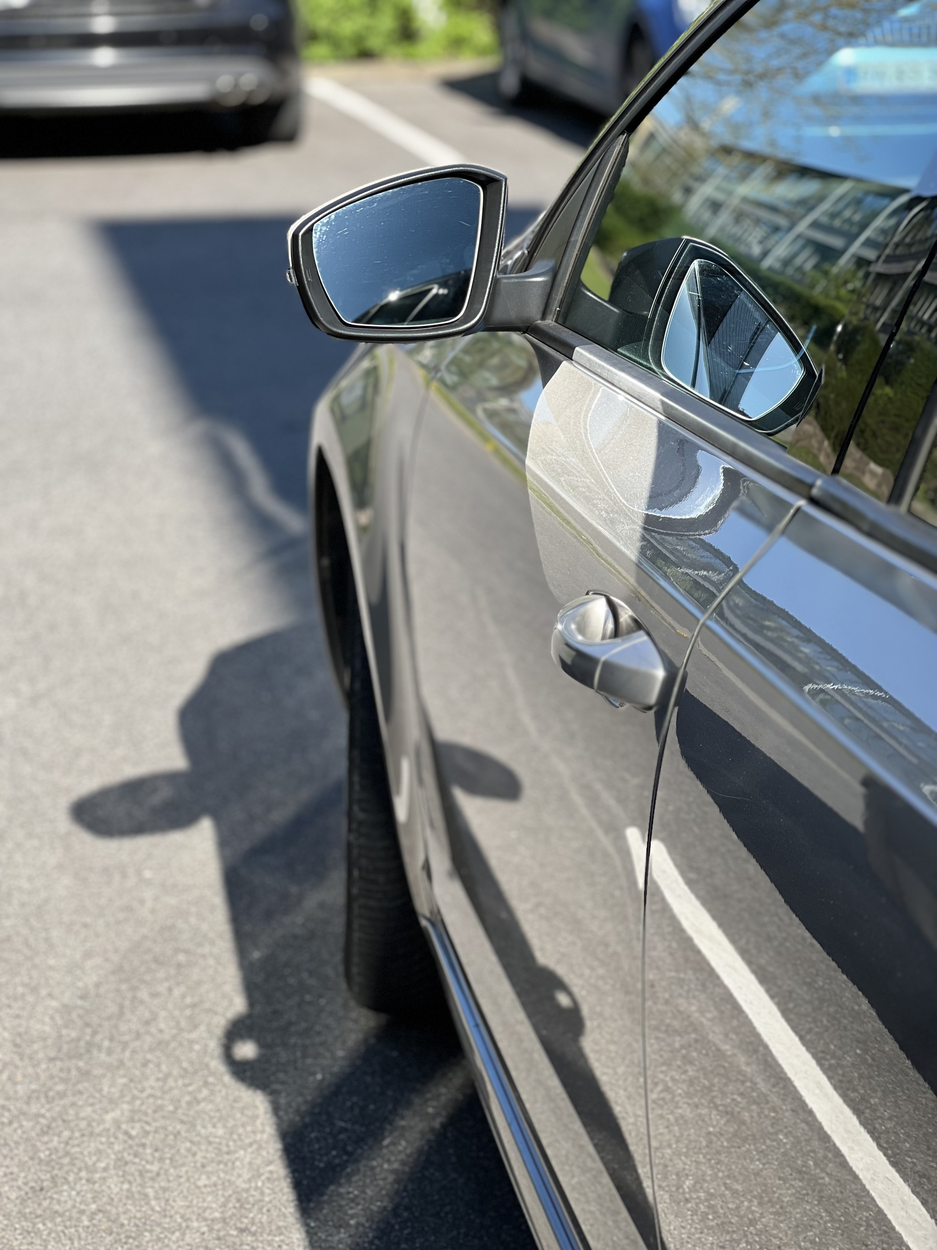 Brun Skoda Octavia fra 2014