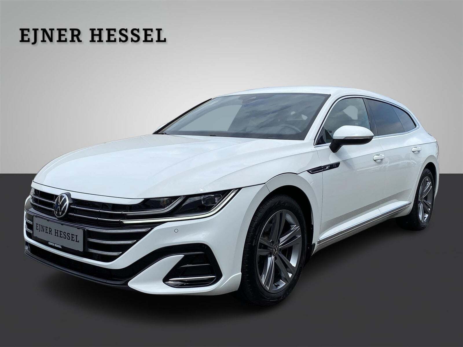 Hvid VW Arteon fra 2021