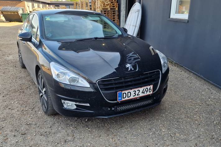 Sort Peugeot 508 fra 2011