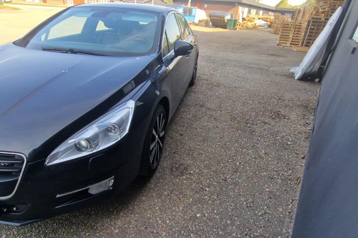 Sort Peugeot 508 fra 2011