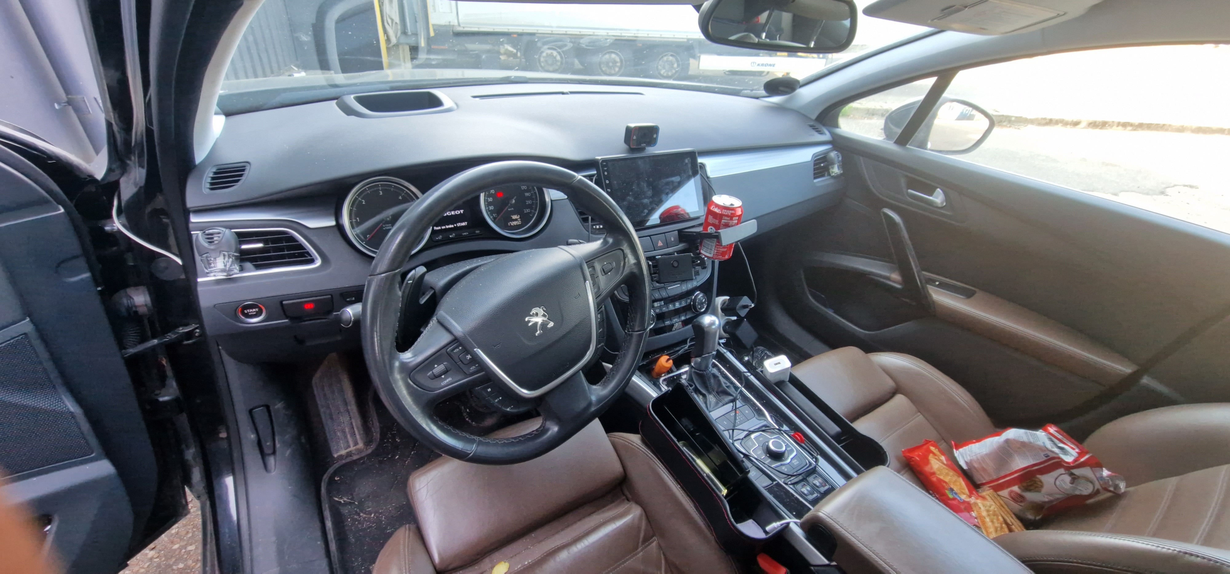 Sort Peugeot 508 fra 2011