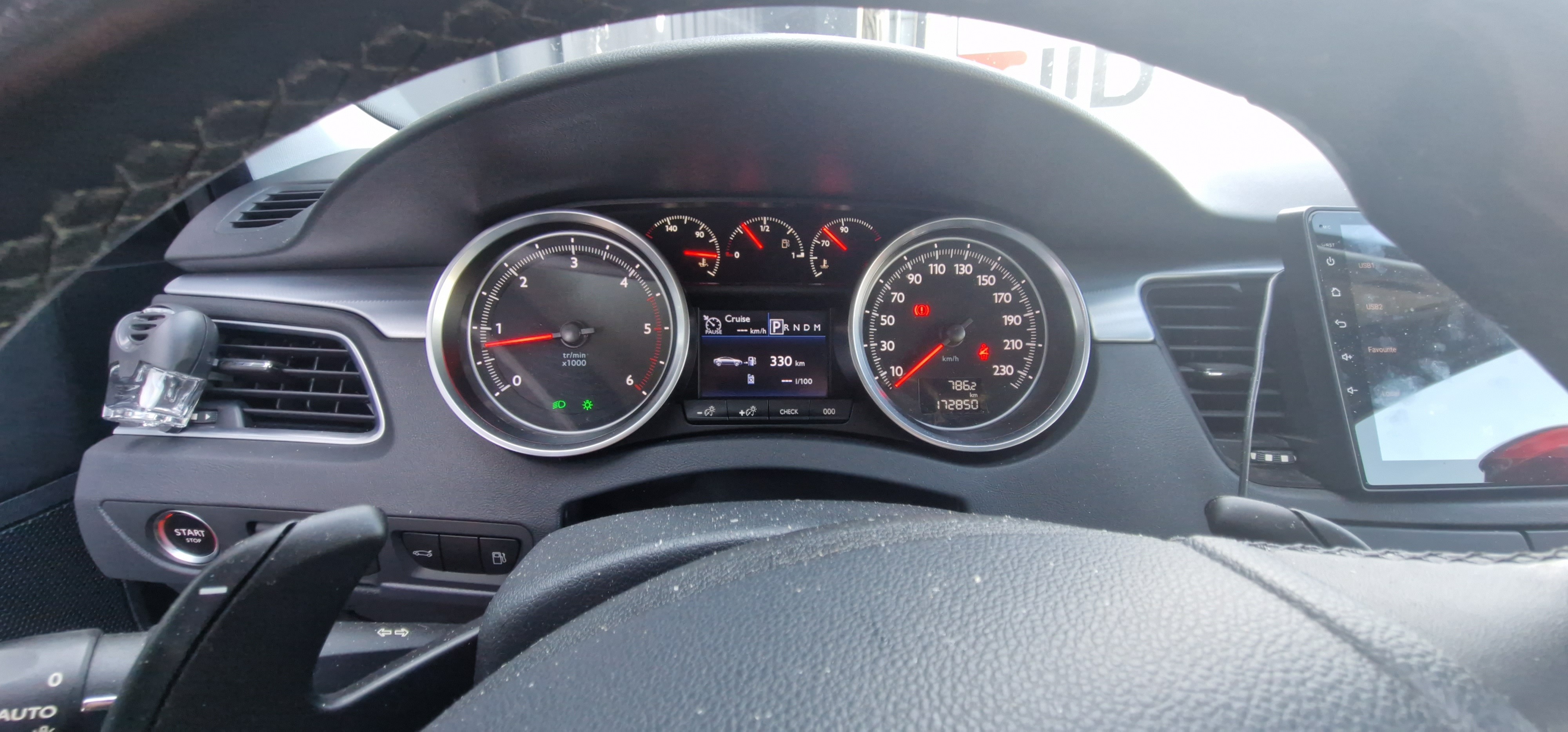 Sort Peugeot 508 fra 2011