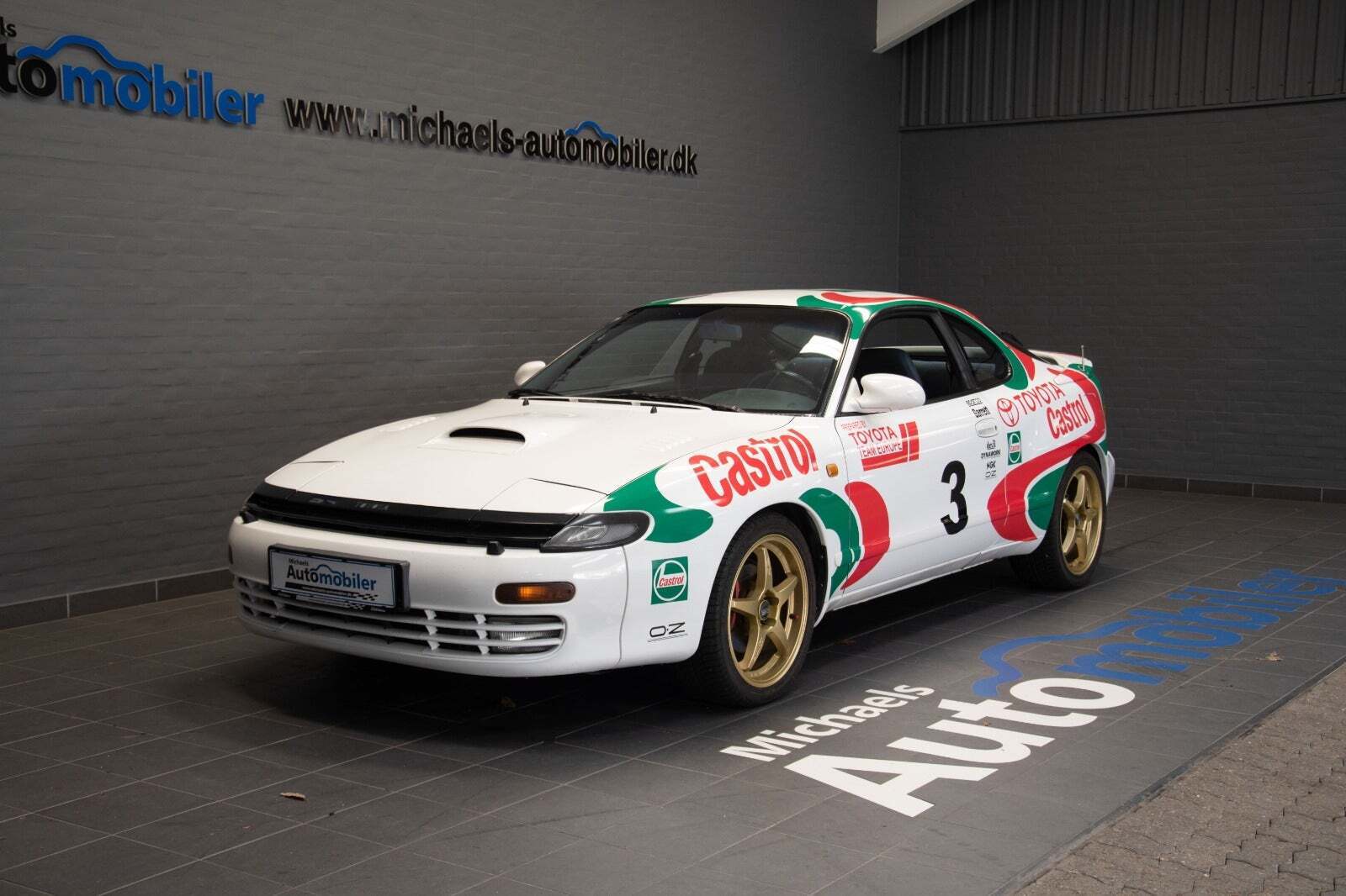 Hvid Toyota Celica fra 1991