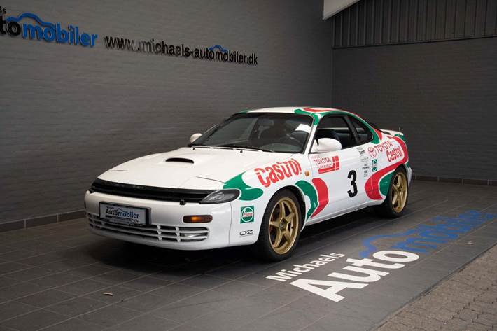 Hvid Toyota Celica fra 1991