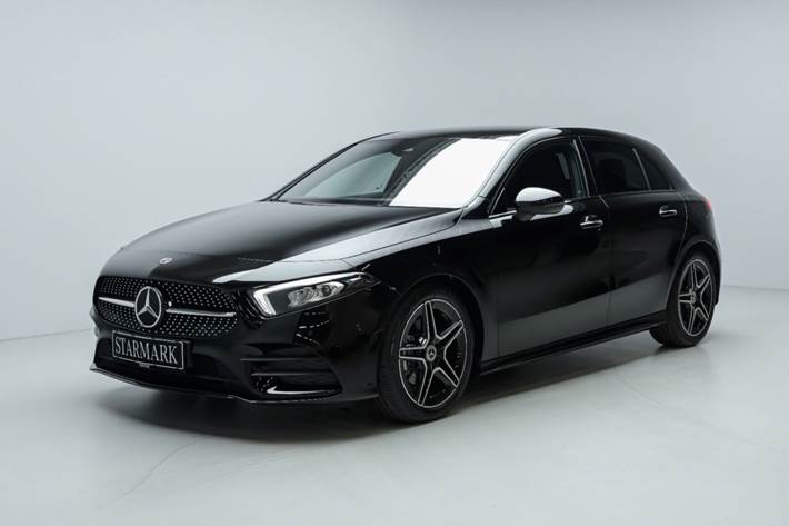 Sort Mercedes A-Klasse fra 2020