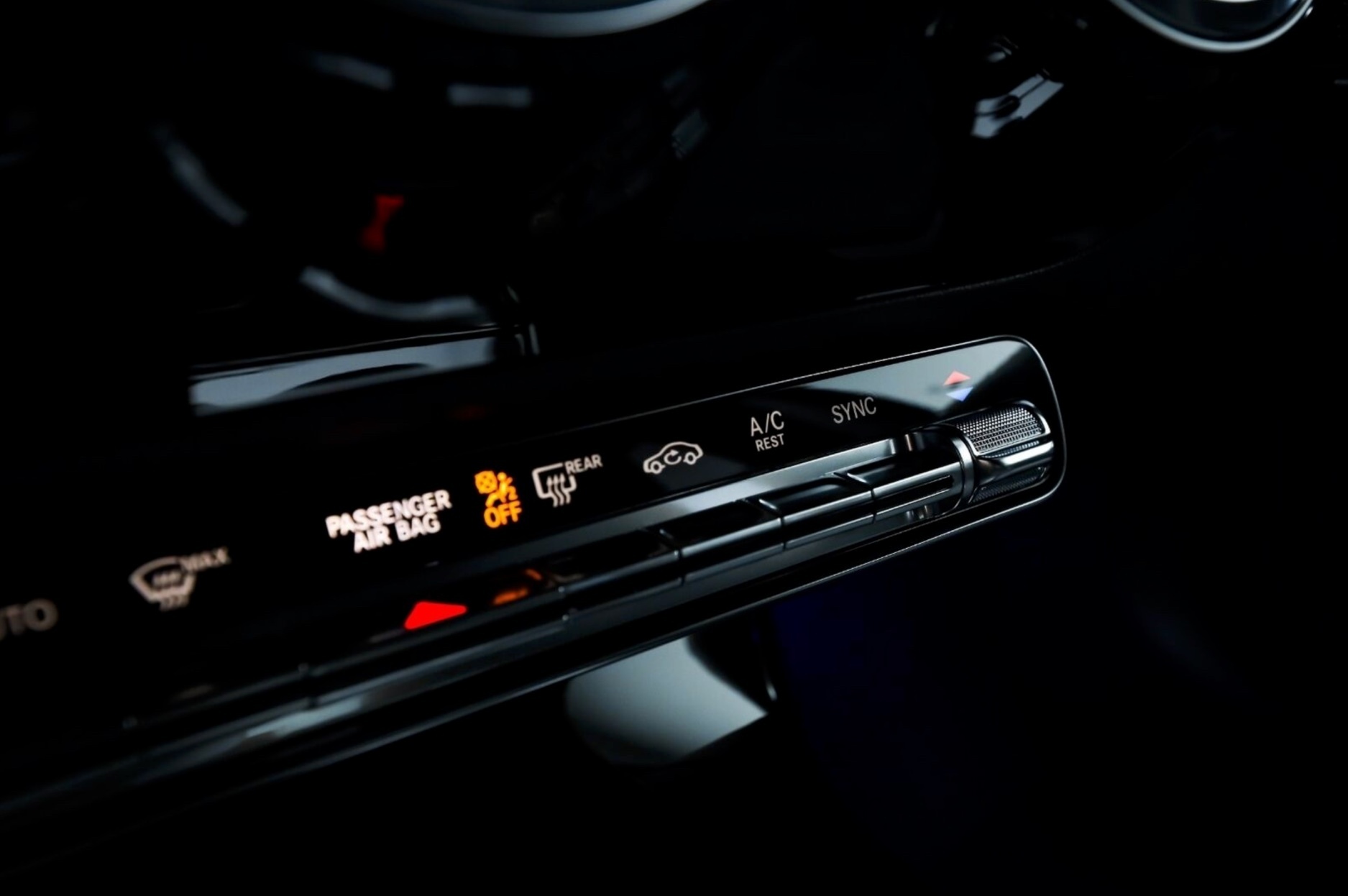 Sort Mercedes A-Klasse fra 2020
