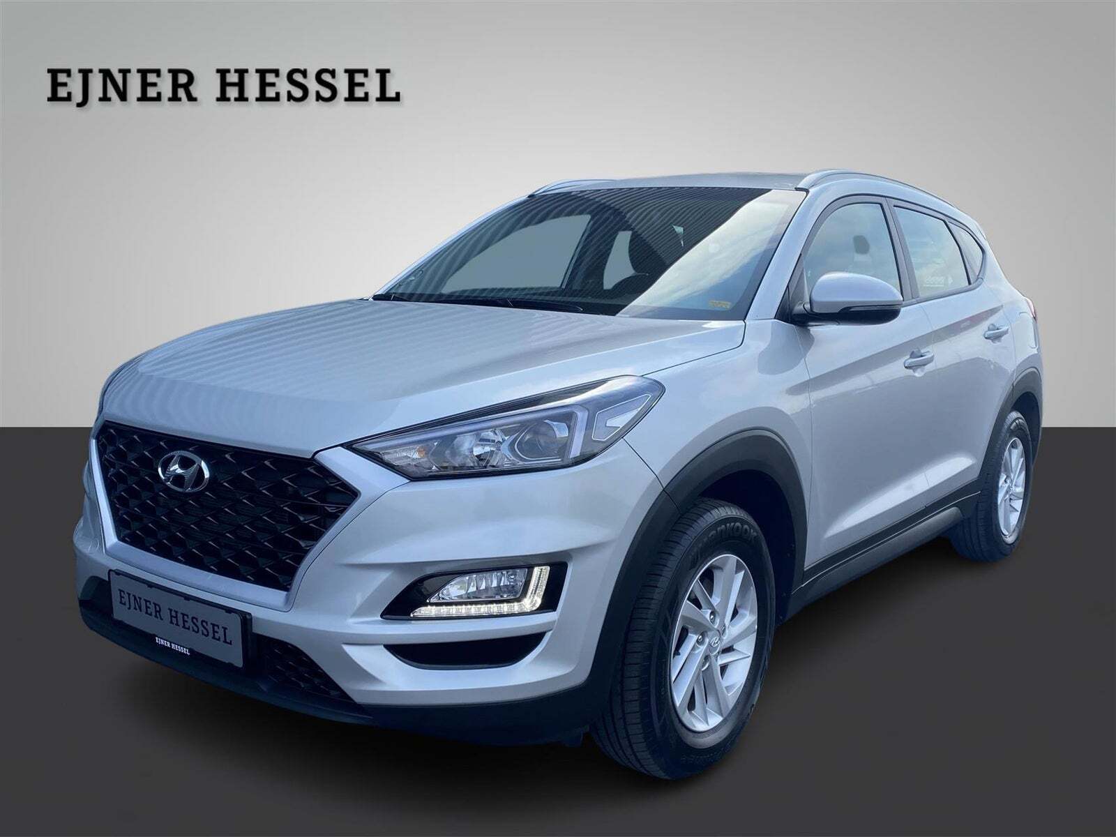 Grå Hyundai Tucson fra 2019