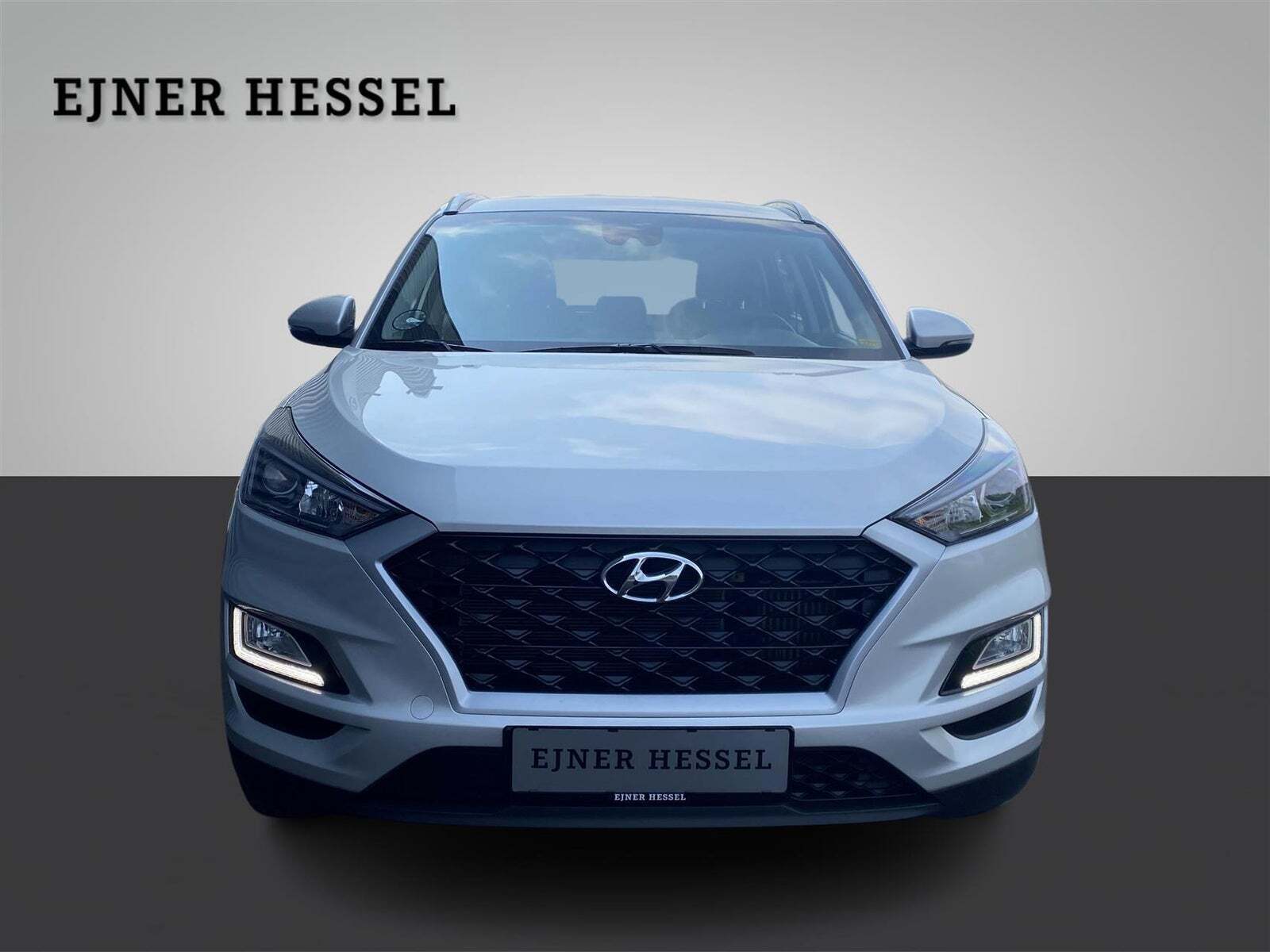Grå Hyundai Tucson fra 2019