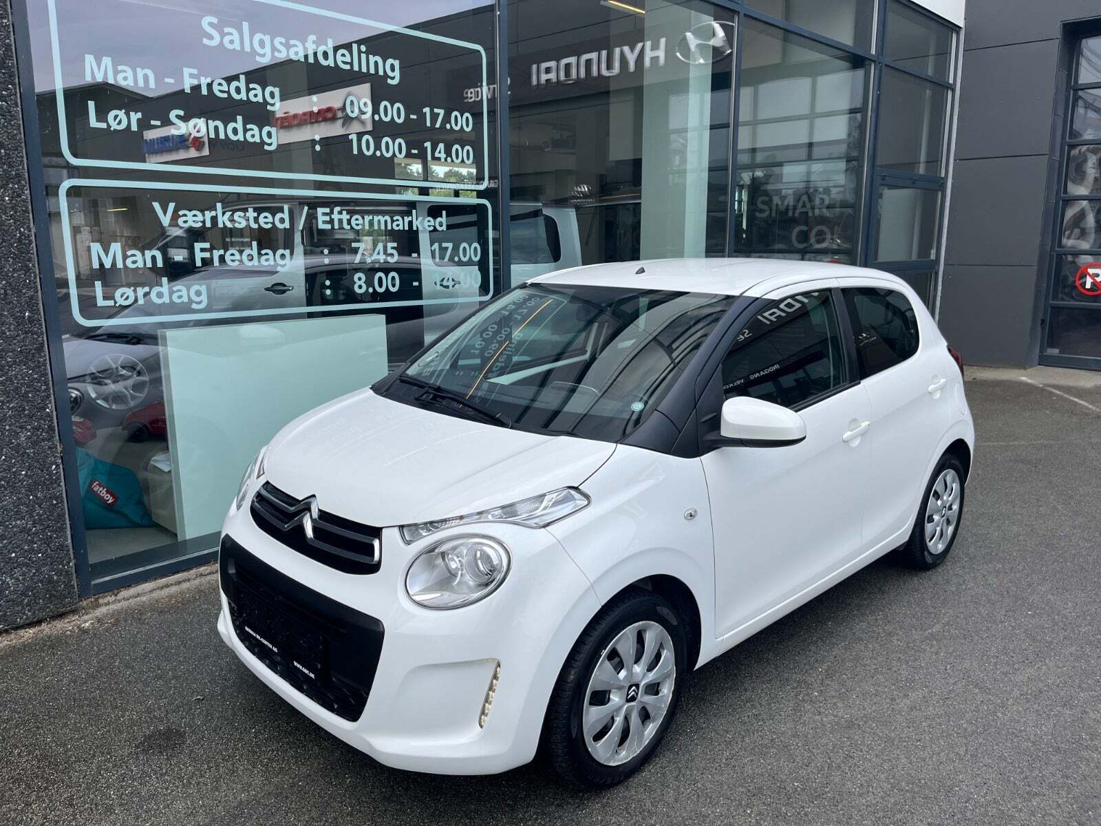 Hvid Citroën C1 fra 2017