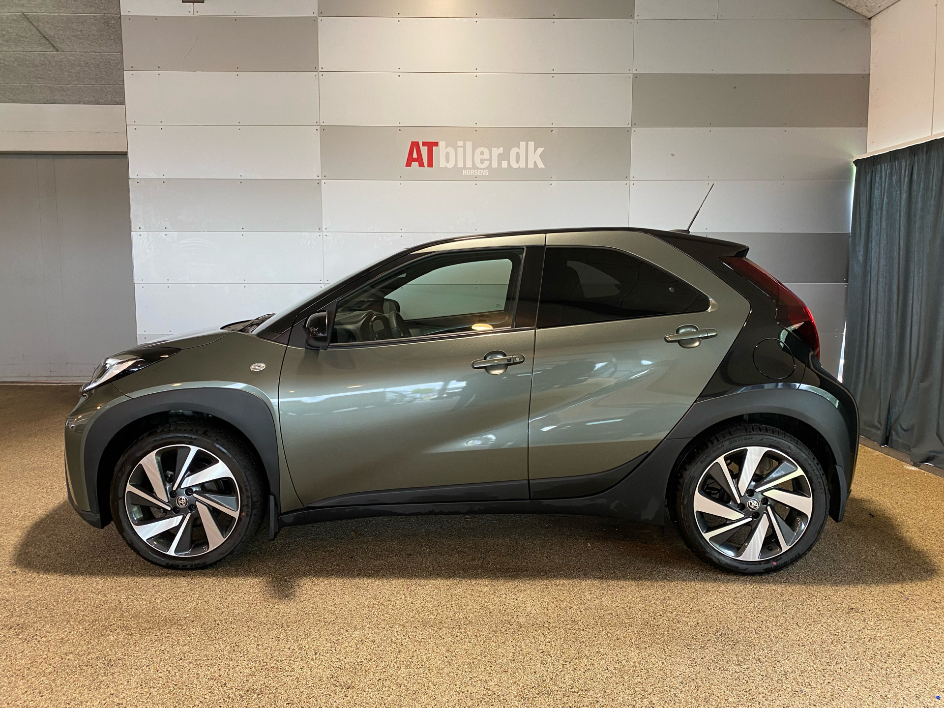 Grøn Toyota Aygo X fra 2022