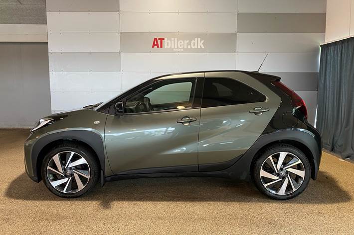 Grøn Toyota Aygo X fra 2022