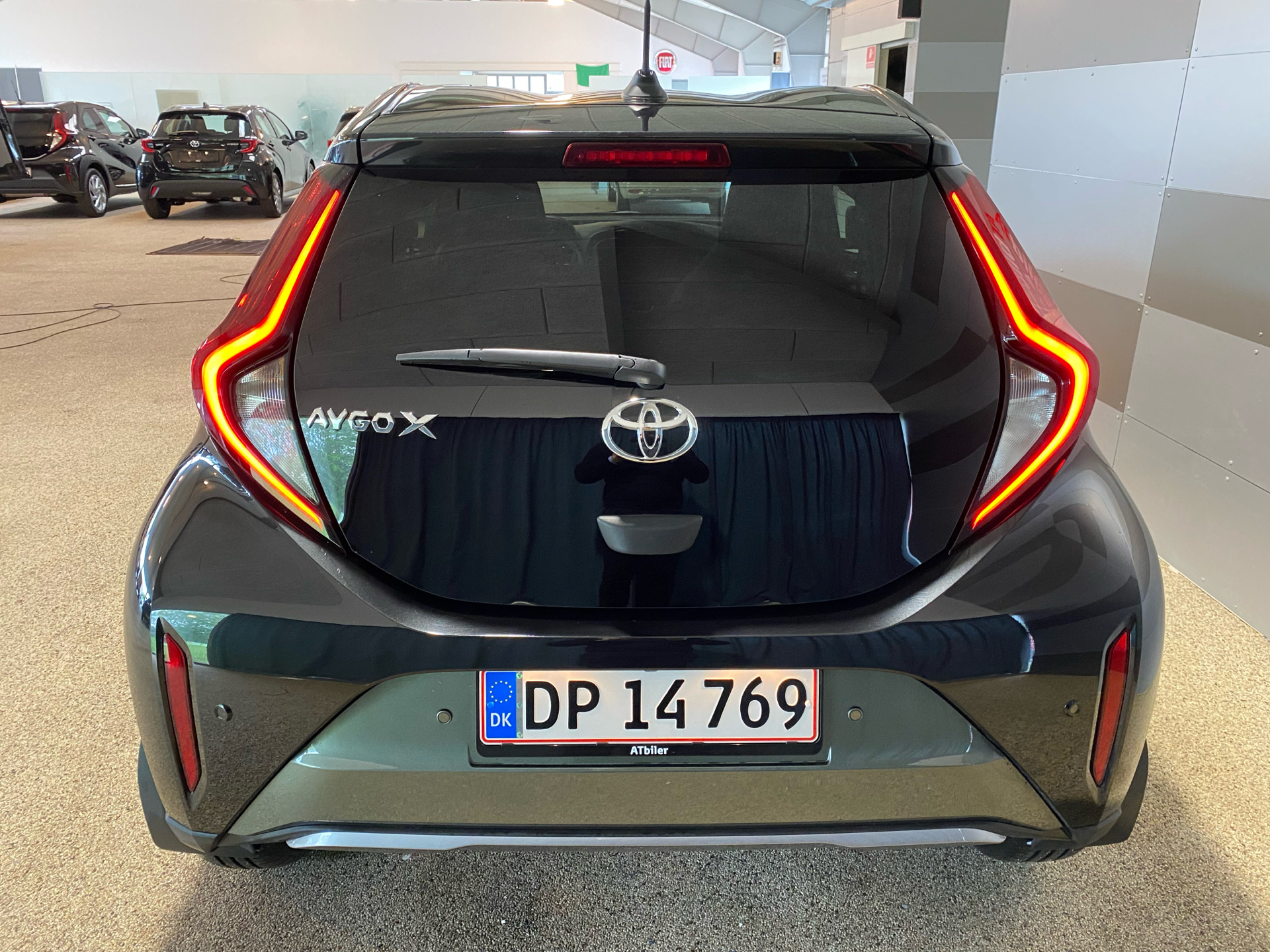 Grøn Toyota Aygo X fra 2022