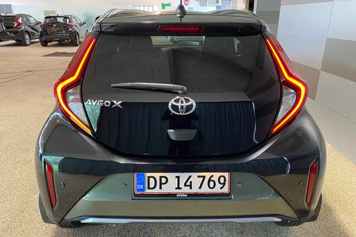 Grøn Toyota Aygo X fra 2022