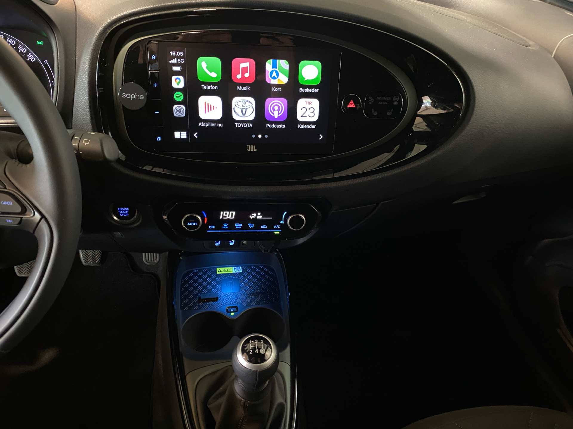 Grøn Toyota Aygo X fra 2022