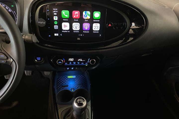 Grøn Toyota Aygo X fra 2022