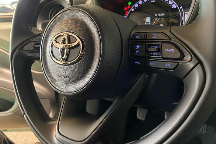 Grøn Toyota Aygo X fra 2022