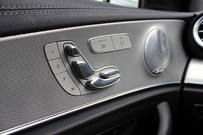 Hvid Mercedes E63 fra 2018