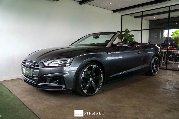 Grå Audi A5 fra 2019