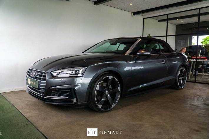 Grå Audi A5 fra 2019