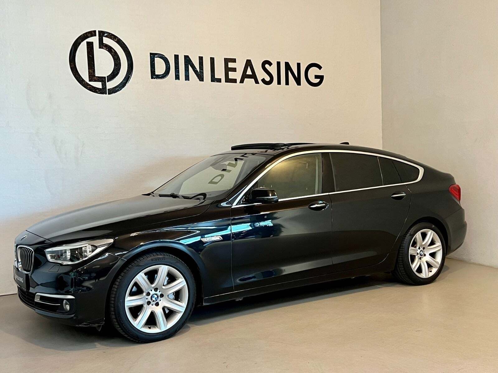 Grå BMW 530d fra 2014