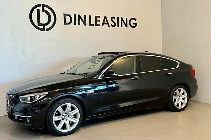 Grå BMW 530d fra 2014