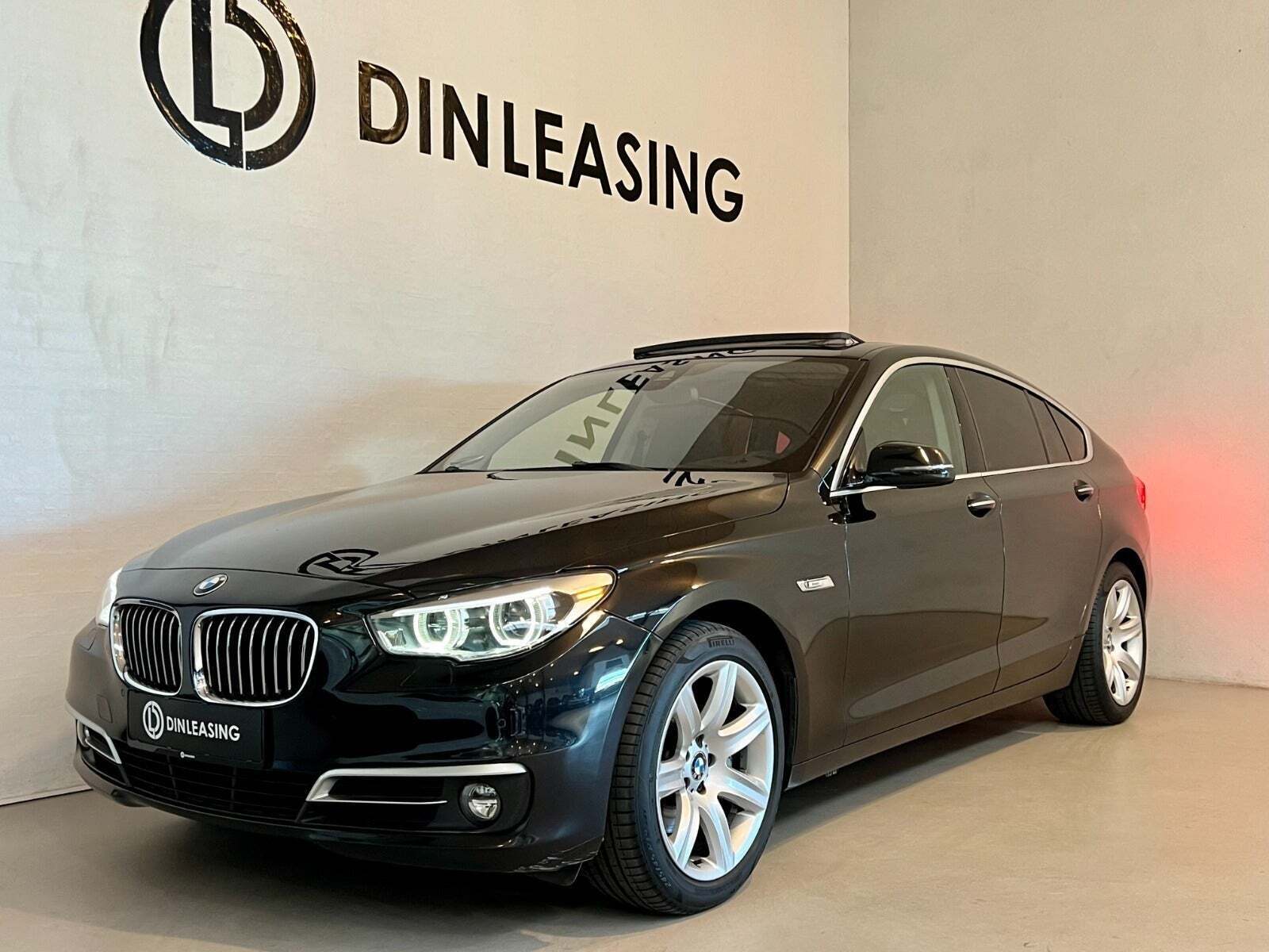 Grå BMW 530d fra 2014