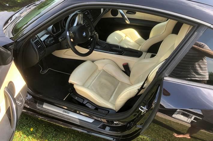 Sort BMW Z4 fra 2007