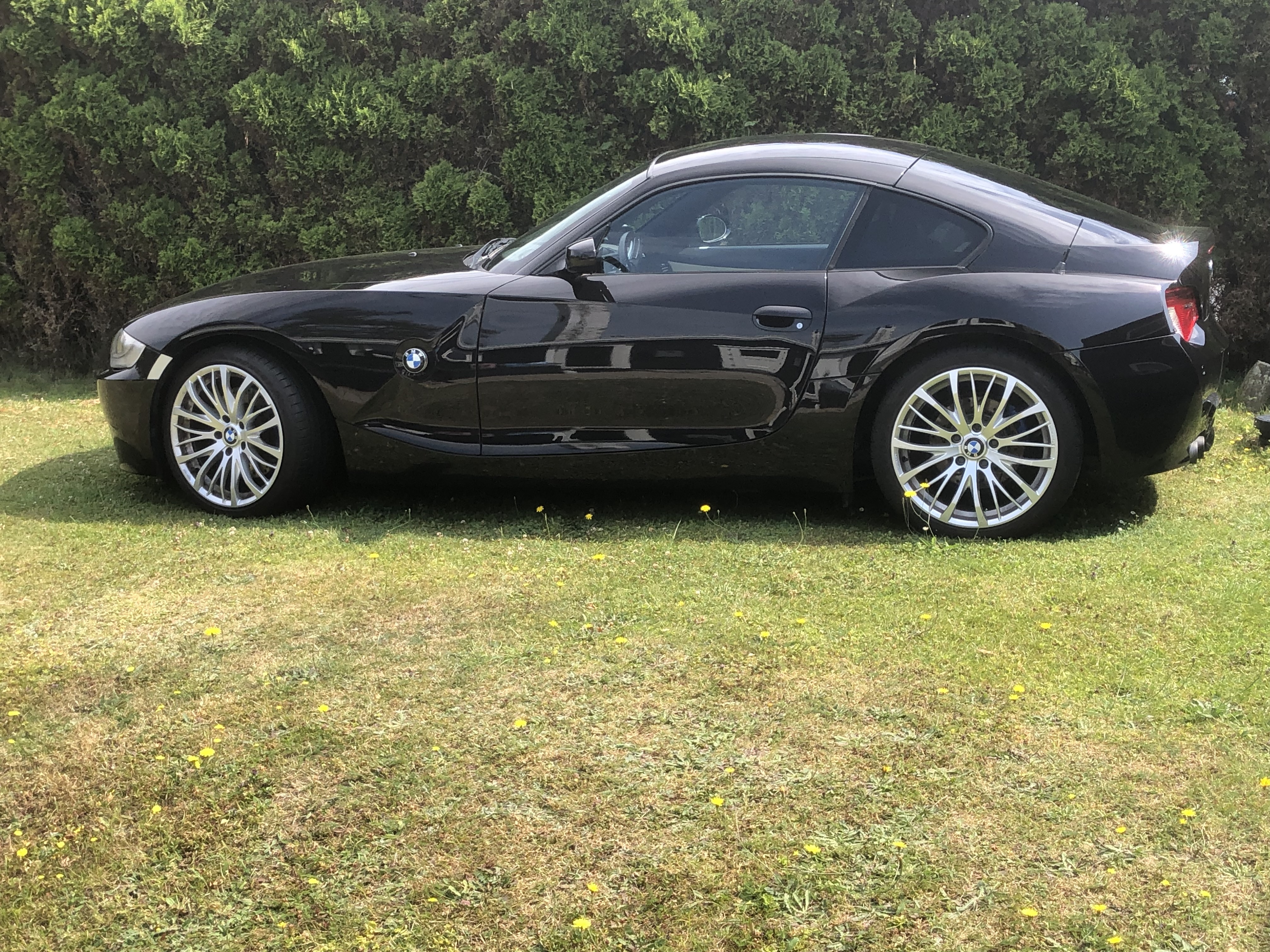 Sort BMW Z4 fra 2007