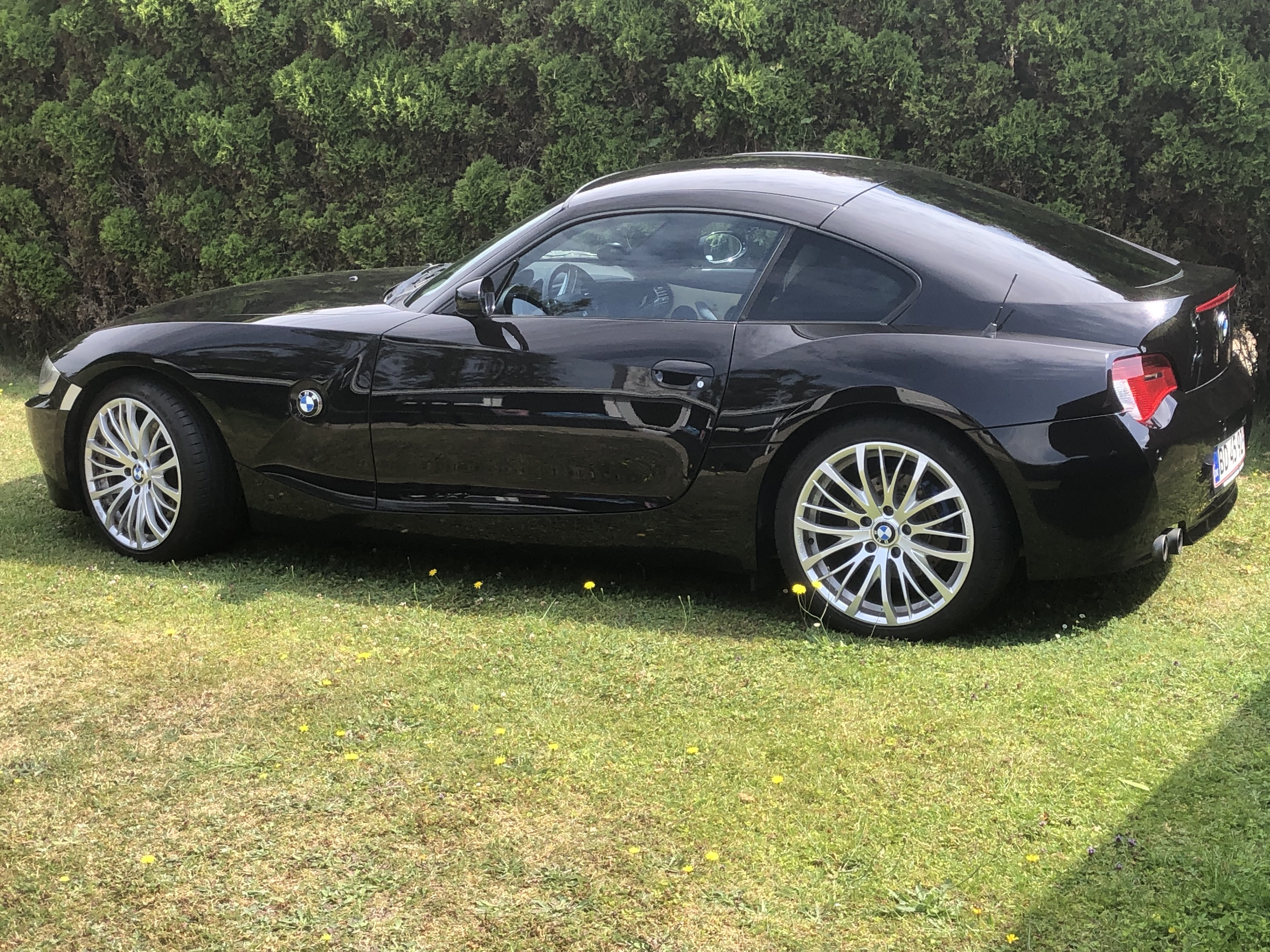 Sort BMW Z4 fra 2007